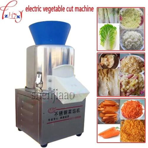 Commercial electric vegetable cut machine 20 type 180w vegetable dumplings filling machine machine makes chopping machine