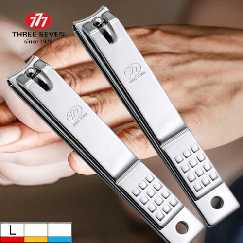 THREE SEVEN/777 Max The Elderly Nail Clippers Calluses Trimmers Toenail Cutters Fingernail Scissors Manicure Pedicure Nail Tools