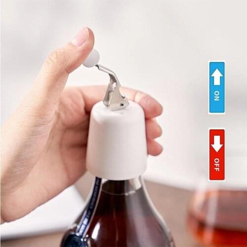 Wonderlife Reusable Wine Saver Cover Twist Off Jar Wine Opener Can Beer Lid Leakproof Beverage Bottle Sealer Wine Fresh Saver