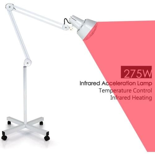 Floor Stand Massage TDP Infrared Therapy Heat Lamp Health Pain Relief Physiotherapy 275W Health Care Electric Infrared Light