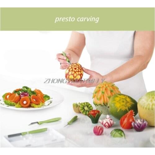 Fruit platter carving knife, food carving knife, chef carving knife, 7PCS/set