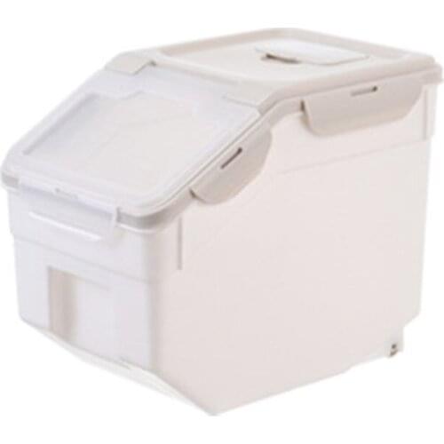 Pet Food Rice Storage Container 4-6KG Moistureproof Airtight Case for Oatmeal