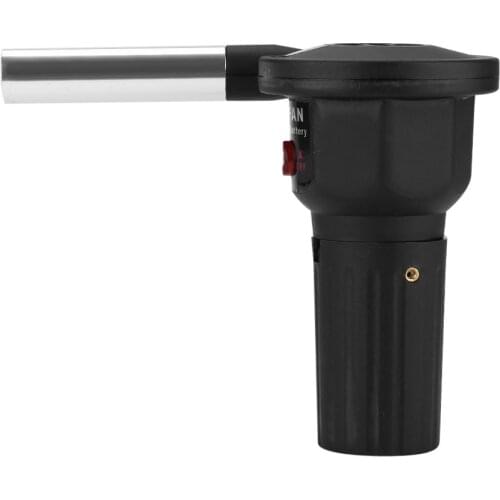 Portable Battery Powered BBQ Fan Air Blower for Outdoor Camping Picnic Charcoal Grill Barbecue