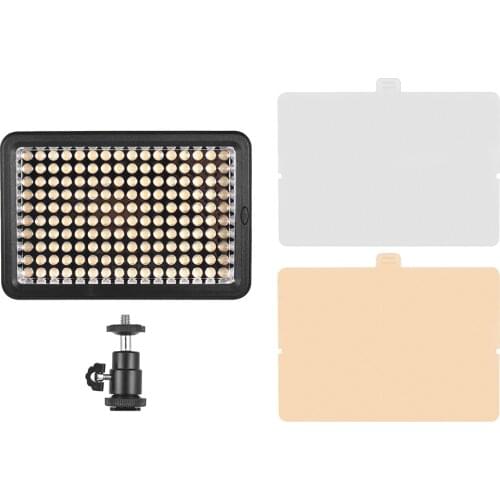 Professional Dimmable Photo Studio LED Video Light 160 LEDs 5600K Photography Lighting Fill Light for Canon Nikon Sony Pentax