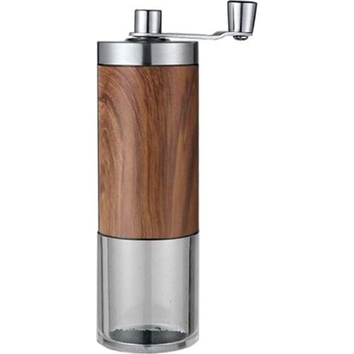 Zigo Manual Coffee Grinder Stainless Steel Burr Grinder Conical Coffee Bean Miller Manual Coffee Milling Machine