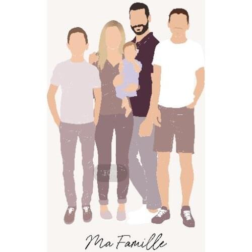 Custom Your Own Photo Print on Canvas 70x50