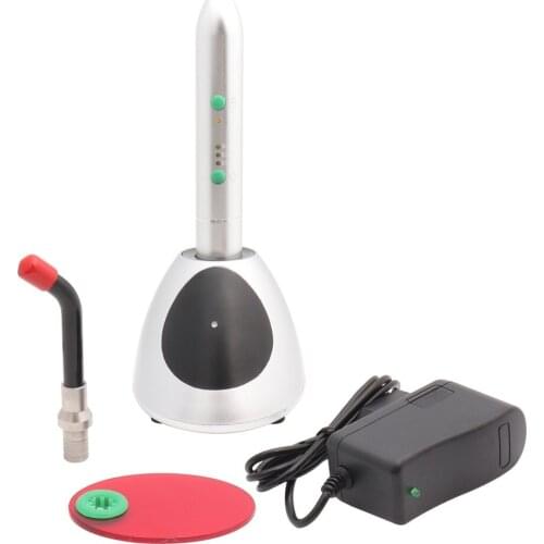 10W LED Curing Light Dental Cure Lamp Curing Machine Wireless Aluminium Handpiece Quick Solidify