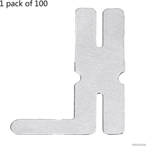 100 pcs Nickel Plated Steel Strip Tape Sheet Plate for Battery Welding Machine Spot Welder Lithium battery 18650 ju21 wholesales