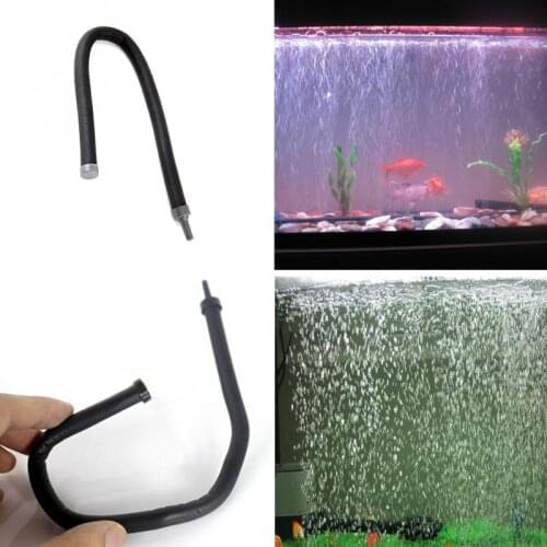 Flexible 30CM Wall Air Curtain Bubble For Aquarium Fish Tank Air Curtain Bubble Hose Tubing for Aquarium Pond Fish Supplies