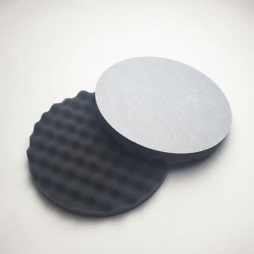 Sponge wheel Waxing sponge Car paint protection 2pcs sponge polishing disc Black wave polishing