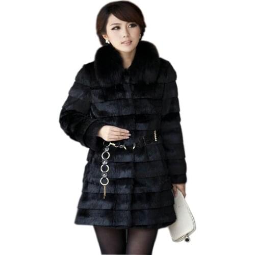 HARPPIHOP Artificial Fur Coats