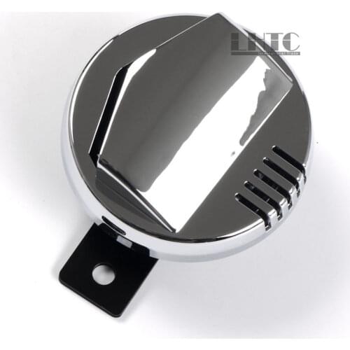 Chrome Motorcycle 12V Super Loud 110db 94mm Electric Horn For Honda Kawasaki KTM