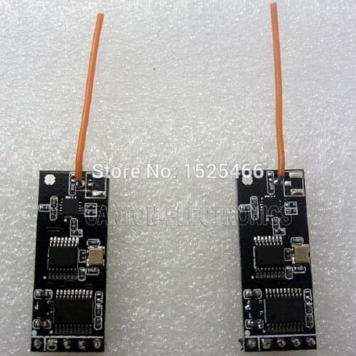 2pcs 100mw UART RS232 Wireless RF Transceiver 2.4G Module for Arduino UNO