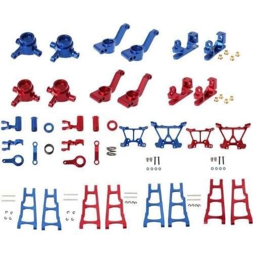 Aluminum Alloy Upgrade Chassis Parts Kit for Traxxas SLASH 4x4 1/10 RC Car Truck Parts Accessories
