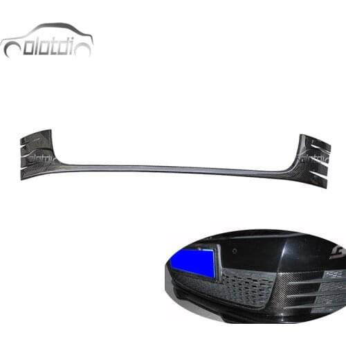 Front bumper decoration Front lip Spoiler Carbon Bumper Lip for vw golf mk6 For Volkswagen Golf6 MK6 G-T-I OLOTDI