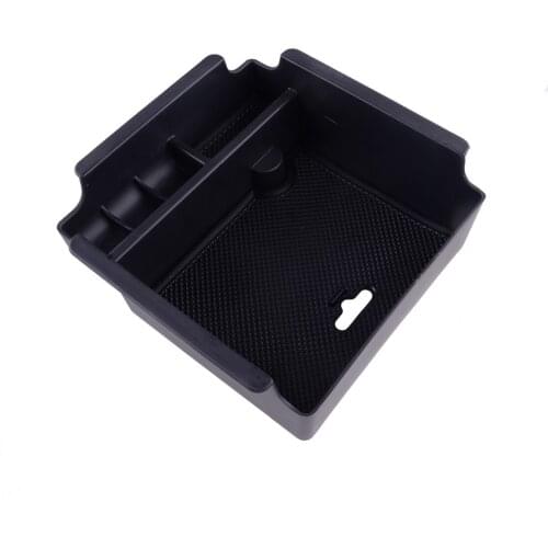 Beler Black Center Console Armrest Storage Box Tray fit for Nissan Maxima 2016 2017 2018 2019 2020 Left Hand Drive Only