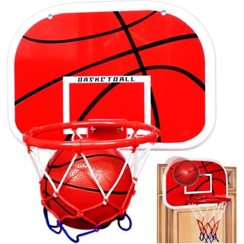 Hanging Basketball Hoop Mini Basketball Board Home Family Basket Children Game Basketball Toy Set Indoor Basket Ball