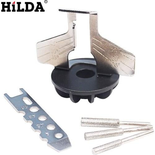 Manufacturers supply Hilda electric grinder chain accessories accessories, chain grinding tools, saw blade grinding tools