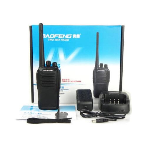 Baofeng BF UV6 Walkie Talkie 400-470MHz&136-174Mhz VHF+UHF Dual Band 5W 128CH Handy Hunting Radio Receiver With Headfone