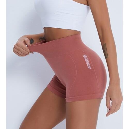 High Waist Shorts Women Hip Push Up Shorts Safety Short Pants Seamless Boxer Panty Female Tummy Control Fitness Underwear