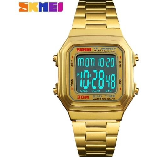Sports Watches Men Waterproof Electronic Mens Watches Top Brand Luxury Male Clock LED Digital Watch Relogio Masculino SKMEI 2018