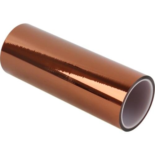 Free Shipping 250mm X 30M High Temperature Heat Resistant Polyimide PCB Tape, Insulating Tape, Gold BGA Tape
