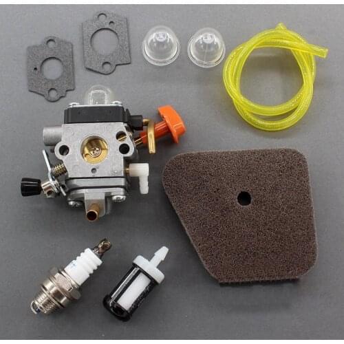 Universal Carburetor Kit For Stihl FS100R FS110 FS110R FR130T FS130 FS130R HL100 HL100K Replaces Accessories