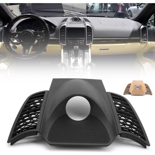 Dash Clock Upper Cover 958 552 189 01 Instrument Panel Trim Fit for Porsche Cayenne 2011-2017