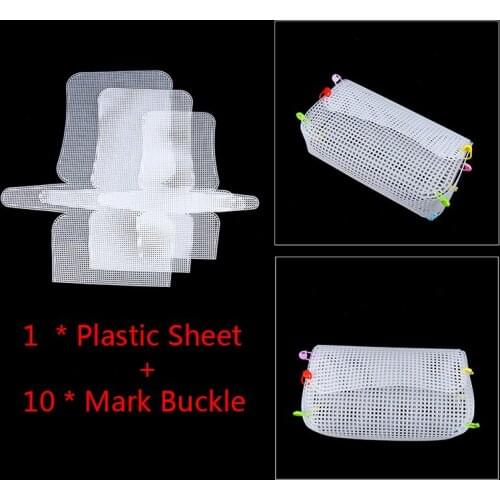 Auxiliary Knitting & Weaving Plastic Mesh Sheet Bag Accessories Easy Knit Helper