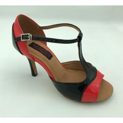 Fashion ballroom latin salsa dance shoes for women 6239BRP comfortable dancing shoes low heel high heel shipping free