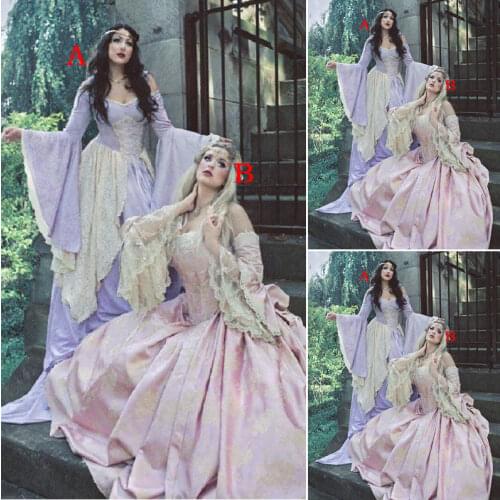 18 Century Civil War Southern Belle Gown evening Dress/Victorian Lolita dresses/scarlett dress US6-26 SC-1047