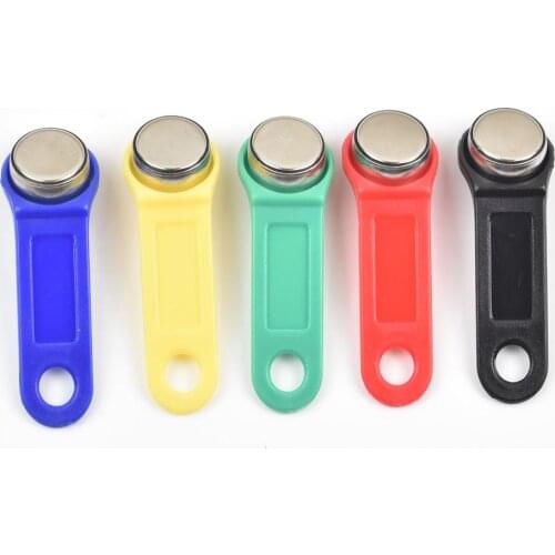 10pcs/lot RW1990 rewritable RFID Touch Memory key iButton for copy dallas keys cards