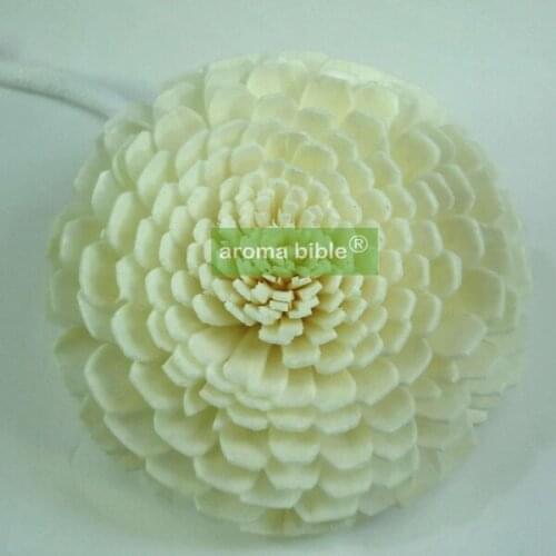 1000 pcs /lot Handmade sola wood flowers for fragrance diffuser and home decor with 12cm Rope or rattan reed sticks Top quality
