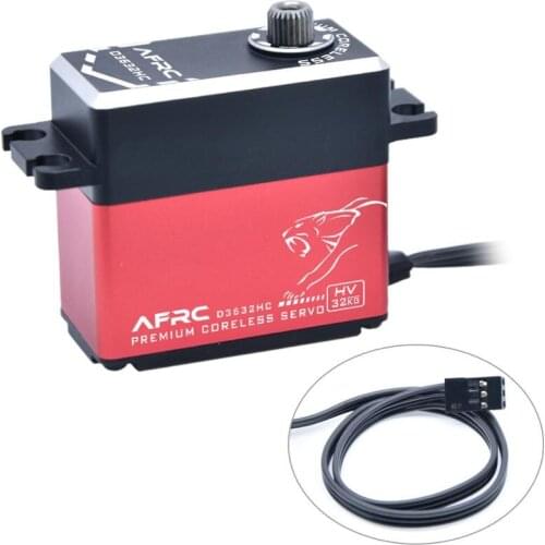 AFRC D3632HC 32kg All metal RC Servo Large torque waterproof steering gear for RC Climbing Car Robot Drone