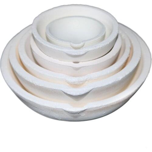 Quartz Melting Gold Bowl Fusion Welding Container Platinum Crucible High Temperature Resistant Casting Household Aluminum Tools