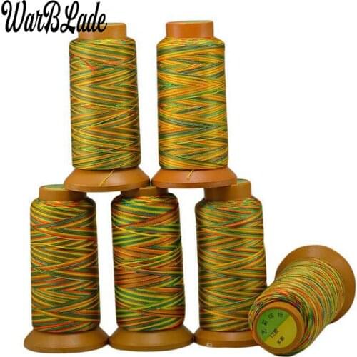 0.4/0.6/0.8/1mm Colorful Polyester Cord Sewing Thread Nylon Cord For Rope Silk Beading For DIY Bracelet Jewelry Costume Making