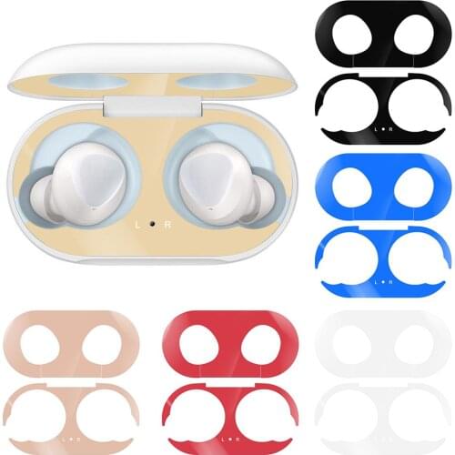For Samsung Galaxy Buds 2Pcs Dust Guard Earphone Case Protective Film Sticker for Samsung Galaxy Buds Metal Phone Accessories