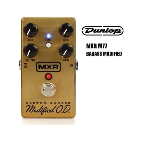 Dunlop MXR M77 Custom Modified Badass Overdrive Guitar Effects Pedal