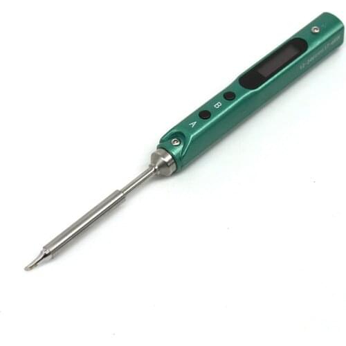 SQ EAI01 65W Electric Soldering Iron LED Screen Display Mini Smart Portable STM32 Processor for RC Vehicles Model FPV Drone