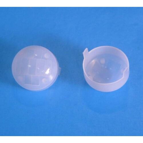 HDPE Plastic Human body induction Infrared Fresnel Lens High Sensitivity Focal Length 7.6mm 21x17.2mm PIR Shell 10PCS