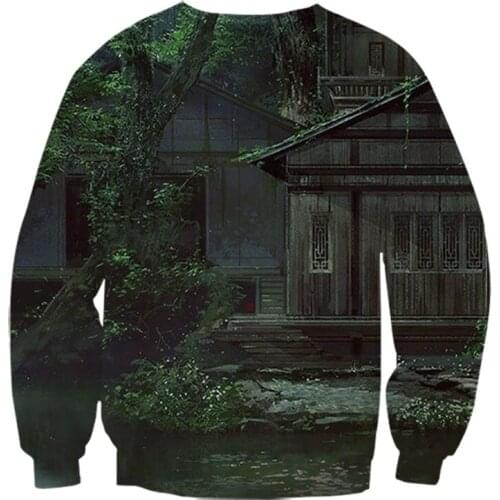 JUMEAST New Hoodies 3D Printing Mens Plus Size Hip Hop Breathable Sweatshirt Blue Men Long Sleeve Hooded Sweatshirt S-7XL