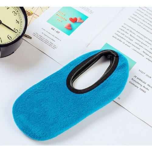 Baby Warm Sock Velvet Parent-child Early Education Center Floor Socks Adult Children Baby Ankle Anti-slip Sock