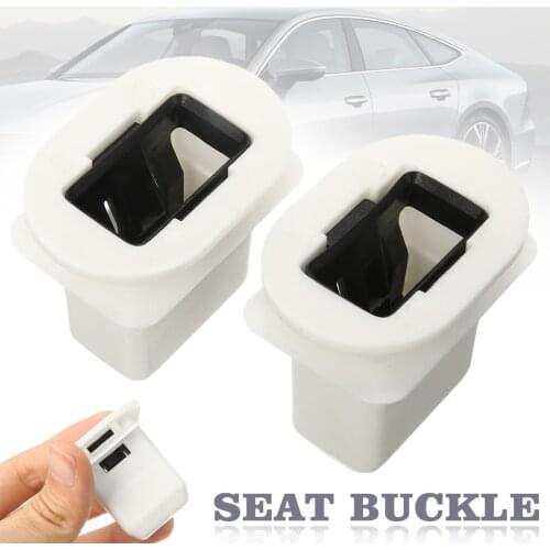 New Arrival 2pcs Plastic Rear Seat Bench Bracket Clip for 2.7 x 1.5cm Hole For Audi Q7 A4 A6 For Quattro S4 S6