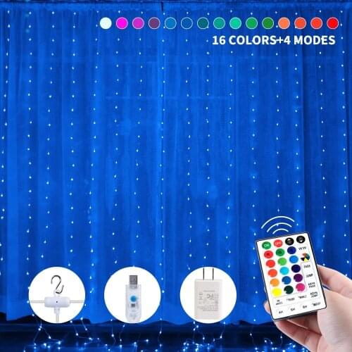 Светодиодные гирлянды-шторы QUANXUNHE China At AliExpress