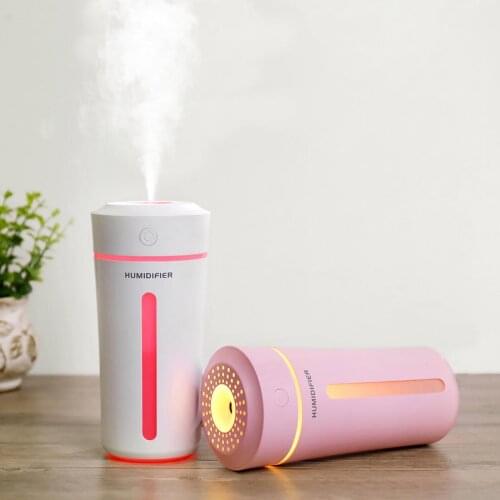 LED Ultrasonic Humidifier USB Aromatherapy Purifier Diffuser