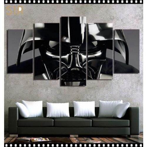 Star War Decorations for 5 Part Movie HD Poster Living Room Decoration Room Decor Anime Wall Art Star War Poster Wall Decor