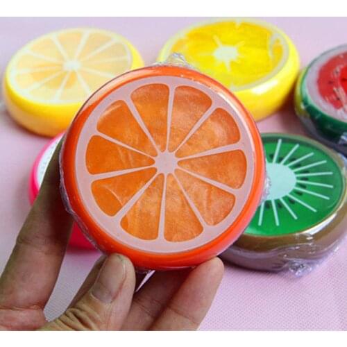 Magic Fruit Crystal Clay Rubber Mud Plasticine Kids Intelligent DIY Slime Toy