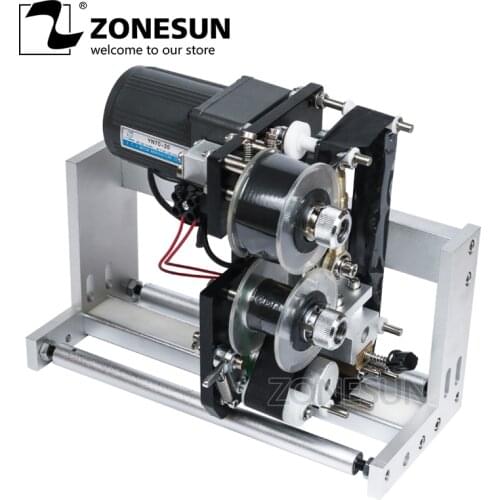 ZONEUN Expiry Date Ribbon Coding Label Printer Hot Ribbon Coder For LT-50 Labeling Machine