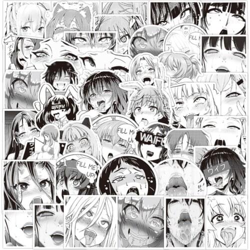 10/30/50PCS Classic Meme Anim Bunnygirl Stickers DIY Fridge Laptop Motorcycle Luggage Skateboard Graffiti Joke Sticker