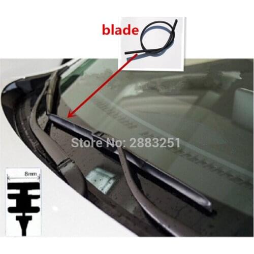Free shipping Car Wiper Blade Insert Rubber strip(Refill) for TOYOTA corolla chr avensis rav4 yaris auris MATRIX car accessories